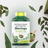 Tnvitamins Moringa Alami 120 Kapsul |   Suplemen Diet Ekstrak Daun Berpotensi Tinggi untuk Energi, Vitalitas & Dukungan Antioksidan
