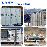 Conteneur de stockage de batteries au lithium BESS 100 kWh 200 kWh 500 kW 1 MW, système de stockage d'énergie solaire ESS pour usage industriel, centrale électrique