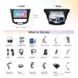 Unidad <span class=keywords><strong>de</strong></span> cabeza estéreo multimedia del coche 10 pulgadas Android Radio 8 + 256G Carplay pantalla para Tacoma 2015-2023 - Product Image 6