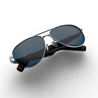 Lunettes audio intelligentes sans fil avec traduction intelligente, Bluetooth, effets sonores de haute qualité