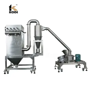 Machine de meulage de poudre de gomme arabe d'acier inoxydable de modèle de KODI WFJ