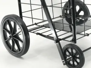 80KGS Large Folding Line Shopping Trolleys Carts With Removable Front Folding Shopping Trolley Car Trolley Shopping