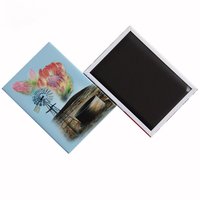 Souvenir touristique coloré promotionnel personnalisé Aimant de réfrigérateur en métal avec logo personnalisé pour cadeau promotionnel