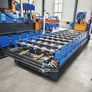 Petit pain trapézoïdal de feuille de toiture de l'acier 840 IBR de couleur à grande vitesse formant la machine pour le Cameroun - Product Image 5