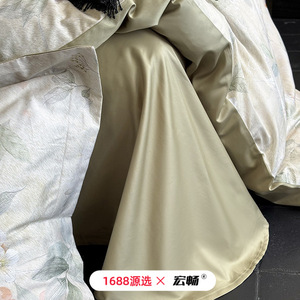 1688 X 100s Long Staple Cotton <b>Bedding</b> <b>Set</b> Satin Brushed Floral Pattern Four Seasons Use - Product Image 4