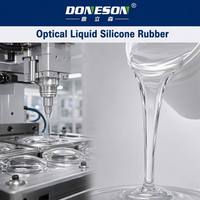 Caoutchouc de silicone liquide de qualité optique, stable aux UV, conforme RoHS et REACH, pour le moulage par injection de lentilles LED et de composants optiques
