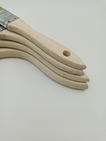 Pinceaux en vrac de haute qualité 1 "/2"/3 "/4" Pinceau plat à manche en bois