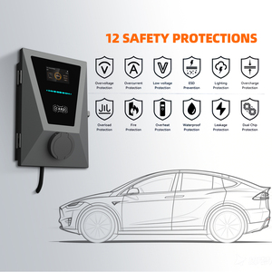 Borne de <span class=keywords><strong>recharge</strong></span> bidirectionnelle intelligente à énergie solaire pour véhicules <span class=keywords><strong>électrique</strong></span>s, chargeur de type 2, 22 kW, AC, boîtier métallique, ISO15118 - Product Image 6