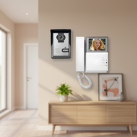 Videoportero con Intercomunicador y Pantalla LCD TFT de 7'', Visión Nocturna IR, Visualización Remota por WiFi y Respuesta, Timbre Potente