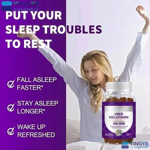 OEM自有品牌10毫克成人睡眠褪黑素软糖-有机纯素安眠整夜助眠剂 - Product Image 2