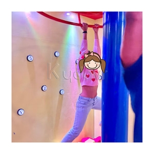 Solutions de conception de salle de jeux actives clés en main d'intérieur personnalisables activer le défi de bouton poussoir LED suspendu sports interactifs - Product Image 4