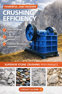 Concasseur à mâchoires PE150*250, machine de concassage de pierres, fourni par l'usine, avec fonction de concassage primaire des roches et durabilité - Product Image 5