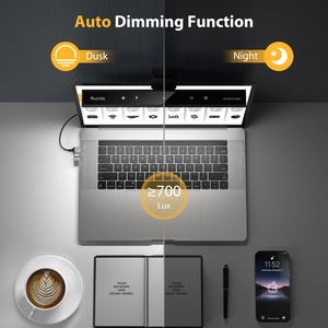 Northland Touch Control 2 in 1 <strong>USB</strong> <strong>Lamp</strong> Computer Laptop Mini ScreenLinear <strong>Lamp</strong> <strong>LED</strong> Monitor Light Bar for Laptops - Product Image 4