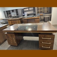 Bureau de direction moderne pour les directeurs avec des conceptions élégantes pour l'usage à la maison ou d'hôpital