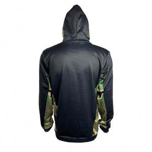 เสื้อตกปลาผ้าโพลีเอสเตอร์แบบซับเหงื่อสำหรับผู้ชายเสื้อตกปลาแห้งเร็วแบบตาข่ายระบายอากาศ50 + ป้องกันแสงแดด - Product Image 6