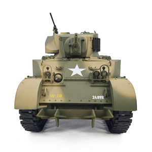 Modèle COOLBANK, nouveau <span class=keywords><strong>char</strong></span> RC à l'échelle <span class=keywords><strong>1</strong></span>/16, <span class=keywords><strong>char</strong></span> léger M5A1 Stuart en version US Army, 2,4 GHz, modèle militaire intelligent, cadeaux pour les amateurs de modélisme DIY - Product Image 5