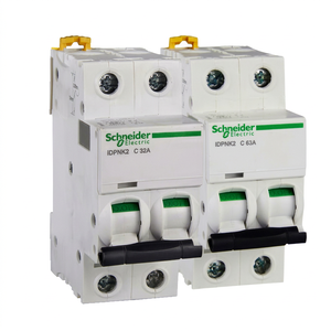 IDPNK2 10A A9F18610 2P/3P/4P+N 6kA Acti 9 Series, Interruptor Automático Miniatura Certificado CE, Curva C, MCB para Electricidad Doméstica - Product Image 1