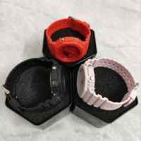 Montre sport pour homme à quartz LED étanche, bracelet en caoutchouc, double affichage, cadran résistant, boîtier en alliage de zinc en forme d'animal, SANDA