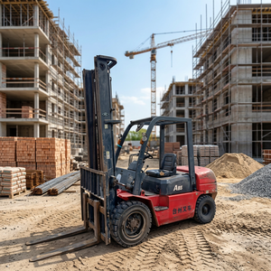 Reliable Used 3.5T Internal Combustion <b>Forklift</b> with 4.5m Mast and 36.8kW Xinchai Engine for Heavy Material Handling - Product Image 3