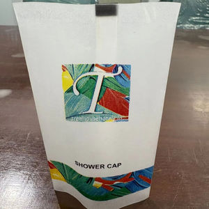 Kit Dental Mini de Papel Kraft Biodegradable, Bolsa con Sellado Central y Impresión a Cuatro Colores para Amenidades de Habitaciones de Hotel - Product Image 1