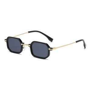 Gafas de sol retro con montura pequeña para hombre y mujer, Protección deportiva de estilo euroamericano, marco de metal, <span class=keywords><strong>instrucciones</strong></span> claras incluidas - Product Image 5