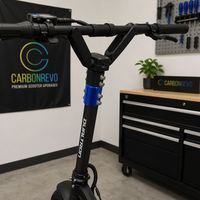 Extension de Guidon Carbonrevo Dualtron pour Trottinette, Rallonge de Guidon Compatible, Premium, Résistante à la Corrosion pour la Conduite Quotidienne
