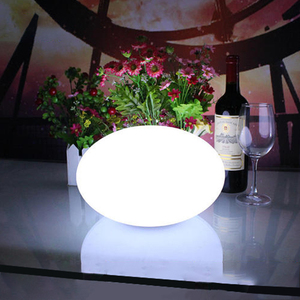 Glowing bóng phẳng hình dạng có thể sạc lại <span class=keywords><strong>LED</strong></span> Bảng Đèn <span class=keywords><strong>LED</strong></span> bóng ánh sáng sống ánh sáng cho trang trí - Product Image 1