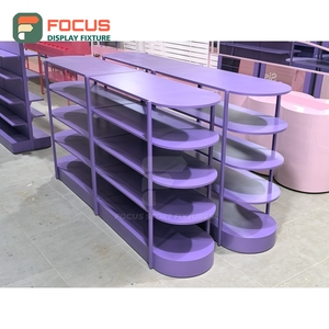 Sustainable Store Interior Aluminum Display Furniture Shop Fitting Service Beauty Retail Design - Product Image 1