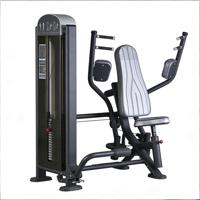 Presse pectorale en acier, machine de fitness à charge de plaques, banc d'entraînement pour le dos et les bras, usage commercial, équipement multifonction durable pour