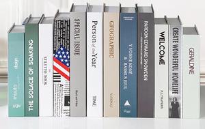 Simulation Paper Book Decoration Props Modern Design Creative Living Room Dining Room Bookshelf TV Cabinet <strong>Small</strong> <strong>Ornament</strong> - Product Image 2