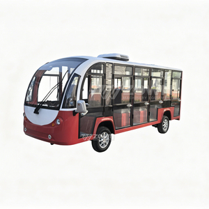 Autobús Eléctrico Turístico de 8-11 Plazas, Personalizable de Fábrica, con Puerta Cerrada, Aire Acondicionado, Batería de Plomo-Ácido, Velocidad de 30 km/h - Product Image 2