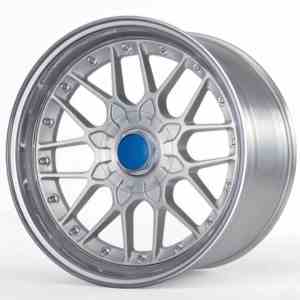 Juego de 2 Ruedas Bku 5x120 de 17, <span class=keywords><strong>18</strong></span> y 19 Pulgadas, <span class=keywords><strong>Llantas</strong></span> de Aleación con Cara Plateada para <span class=keywords><strong>BMW</strong></span> E30 E36 <span class=keywords><strong>E46</strong></span> E90 E91 E92 E93 F30 F80 F82 F87 RS2 - Product Image 2