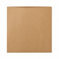 Pochette intérieure antistatique pour disque vinyle 7 pouces en papier d'art, avec design estampé à chaud/debossé, pour stockage de 45 tours simples