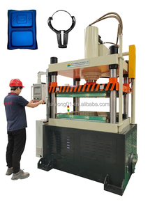 Presse hydraulique à quatre colonnes certifiée ISO Jianlong, haute productivité, système servo, moteur 19 kW, usine de fabrication de roulements - Product Image 2