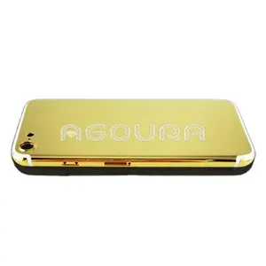 Accept OEM Luxury gold housing back cover for iphone7