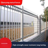 Barandilla de Seguridad de Acero Galvanizado, Valla Sencilla de Hierro Forjado para Patio Rural, Pared Exterior, Jardín Escolar, Villa, Fábrica