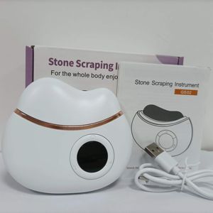 Alat Pijat Gua Sha Wajah dan Tubuh Terlaris 2025 dengan Pemanasan Listrik Terapi Cahaya Merah 9 Tingkat Suhu/Vibrasi untuk Wajah dan Leher - Product Image 6