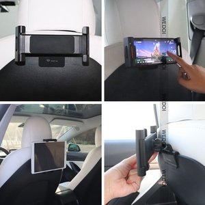 ที่วางด้านหลัง IPAD/ที่วางโทรศัพท์มือถือสำหรับ Tesla รุ่น3 /<span class=keywords><strong>Y</strong></span>/x/s ที่วางศีรษะเข้ากันได้กับ IPad Pro และสมาร์ทโฟน - Product Image 2