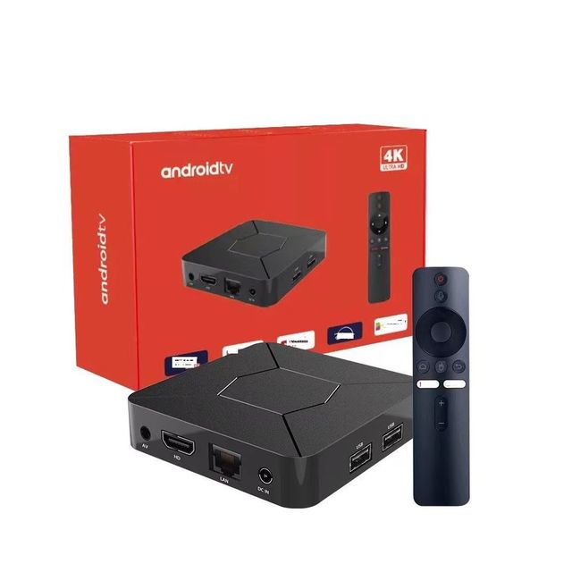 Android Base TV System Q5 STB Quad Core 64 Bit 4K HDR Android TV Set Top Box