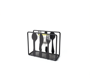 Portatovaglioli in acciaio inossidabile, design cavo, decorazione durevole per la tavola della cucina, 11x4,5 cm - Product Image 1