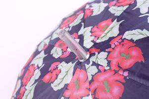 Vải polyester, màu hoa, tay cầm thẳng, tùy chỉnh kinh doanh, mưa và bóng râm sử dụng ô kép - Product Image 4