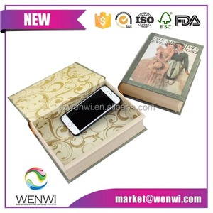 Custom Printed Cardboard Book Shaped Gift <b>Box</b> for Home Decoration - Product Image 2