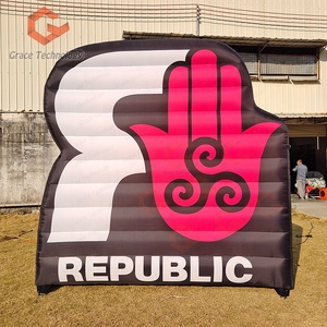 Grand panneau publicitaire gonflable personnalisé avec logo imprimé, panneau gonflable publicitaire avec logo pour la promotion de la marque - Product Image 1