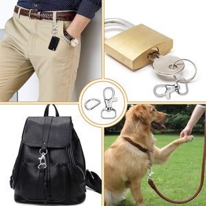 SANNIX Pcs Keychain Clip <b>Hooks</b> With D Ring Include Pcs Swivel <b>Snap</b> <b>Hooks</b> Lanyard Clip And Pcs D Ring For Purse Hardware Sewing P - Product Image 6