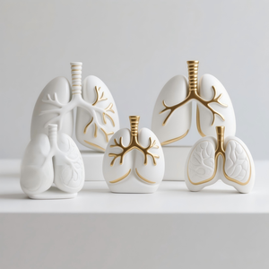 <span class=keywords><strong>Escultura</strong></span> Cerebral Minimalista Nórdica - Estatua <span class=keywords><strong>de</strong></span> Resina Pintada a Mano en 3D, Arte Científico Escandinavo Personalizado y Decoración Moderna para Escritorio, Regalo - Product Image 2
