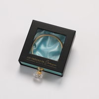 Boîte Cadeau de Luxe Élégante en Carton Personnalisée pour Bijoux, avec Tiroirs Coulissants, Fenêtre et Poignée, Couleur Personnalisée pour le Rangement de Bagues et Diamants