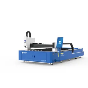 Máquina de corte a laser de fibra 2000w 3000w 6000w para chapa metálica 3015 econômica para móveis de aço