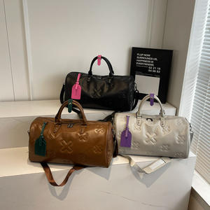 Large Capacity PU High Quality Fashion Fitness Yoga Gym Bag Durable Portable Foldable Travel <b>Luggage</b> Water-Proof Light Weight - Product Image 4