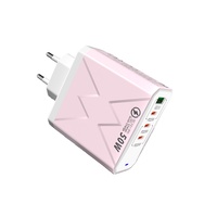 Adaptateur d'alimentation multi-ports USB 50W intelligent avec charge rapide Type-C PD QC4.0 et protection OTP OVP pour écouteurs