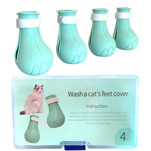 Chaussures de protection réglables en silicone pour chat, vente en gros - Product Image 5